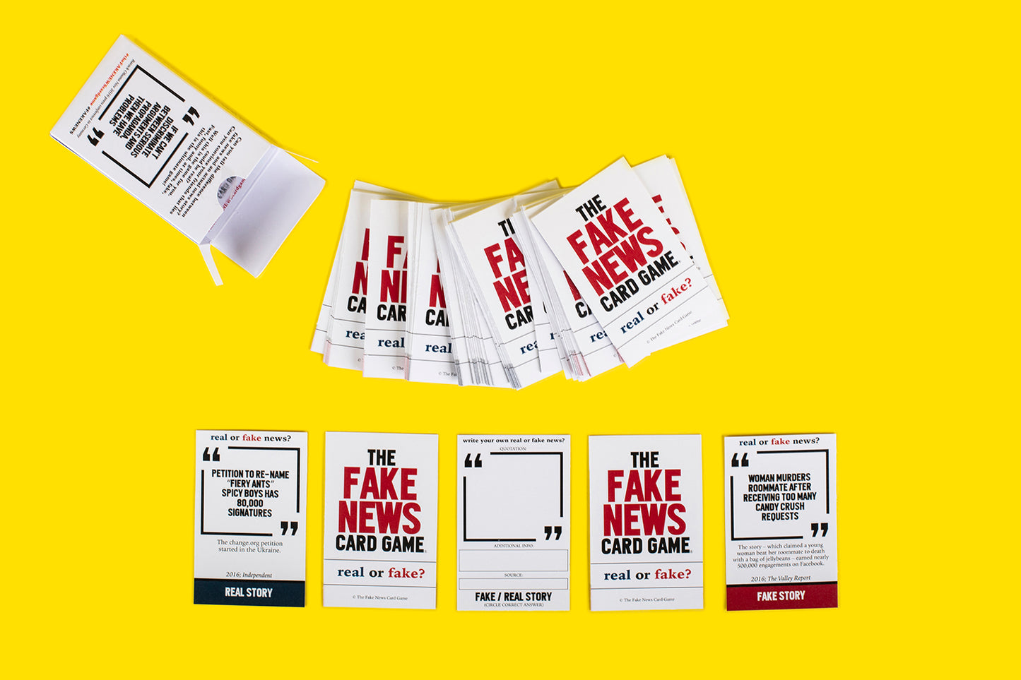 The Original Fake News Cards Game