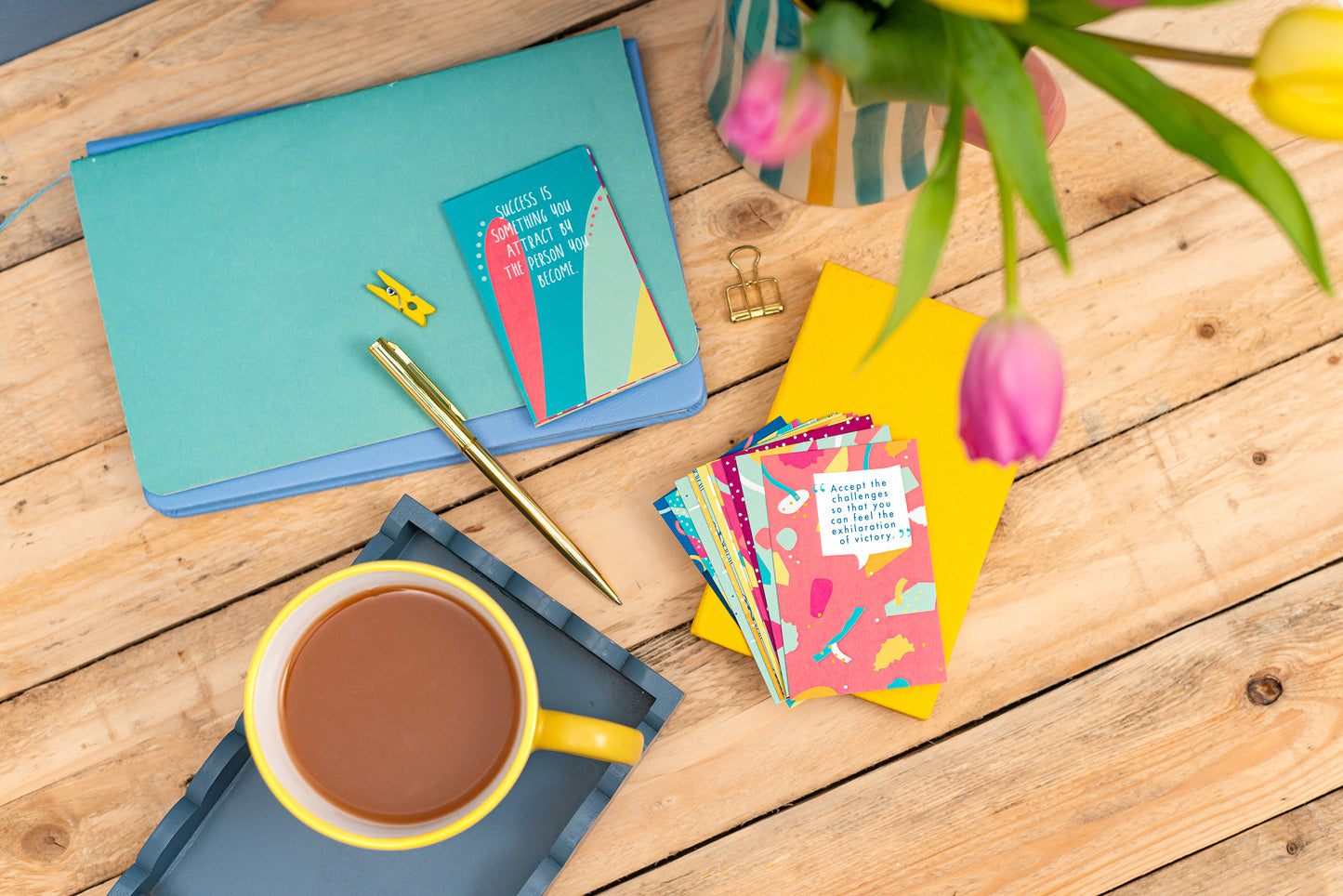 Wellbeing Quote Cards - Daily Motivation & Positivity Pack