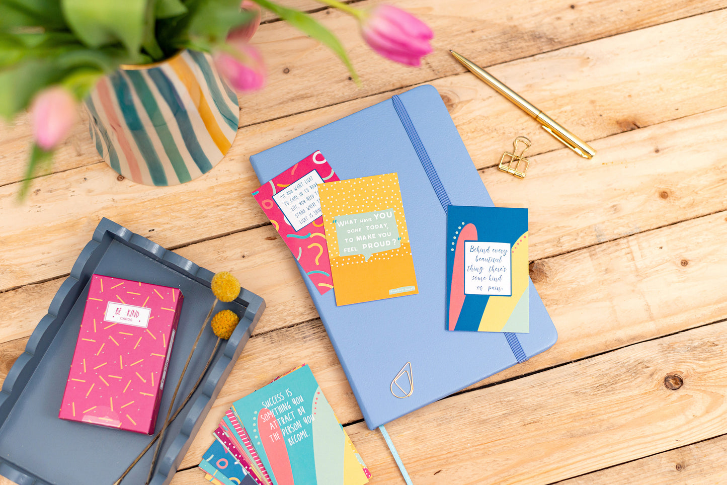 Wellbeing Quote Cards - Daily Motivation & Positivity Pack