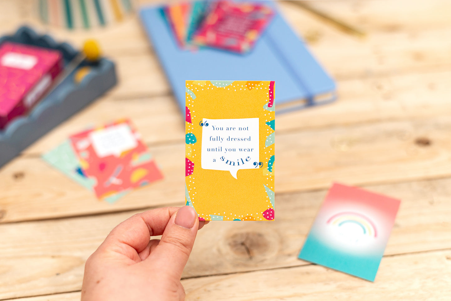 Wellbeing Quote Cards - Daily Motivation & Positivity Pack