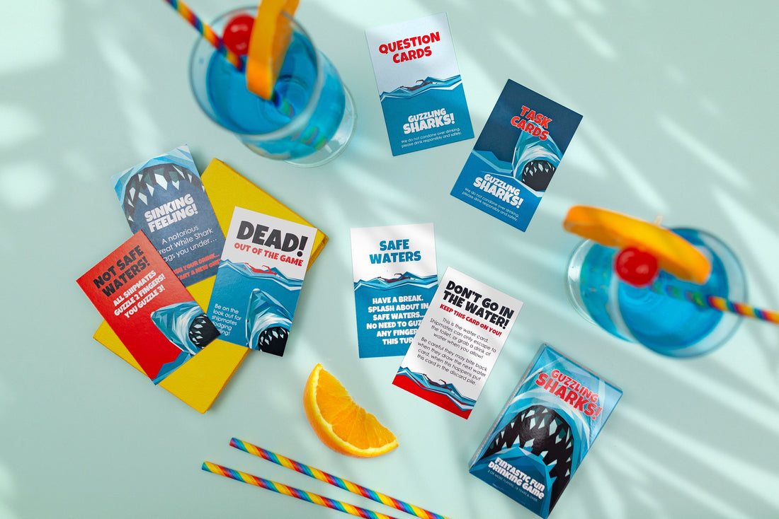 Guzzling Shark Card Game Relaunch