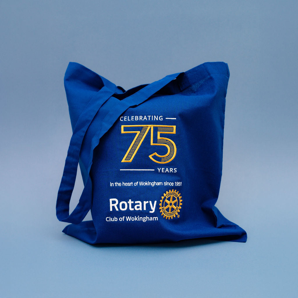 75th Anniversary Rotary Bags