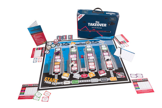 The Takeover Board Game® - Investment Banking and Finance Game